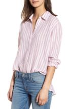 Women's Rails Sydney Stripe Shirt - Pink