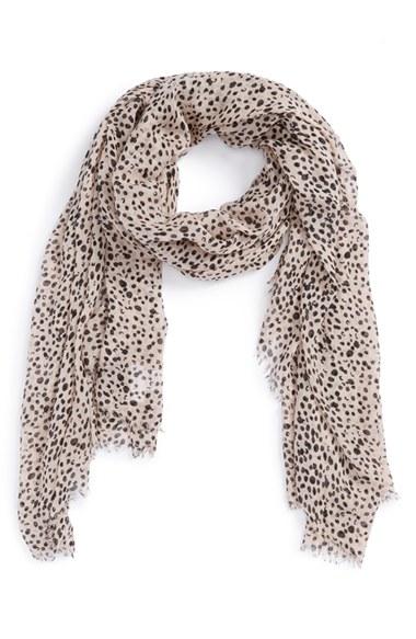 Women's Sole Society Dot Print Scarf