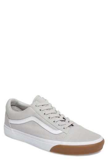 Men's Vans Gum Old Skool Sneaker M - Grey