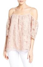 Women's Vince Camuto Off The Shoulder Lace Blouse