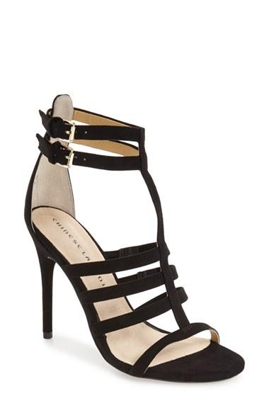 Women's Chinese Laundry 'lacy' Gladiator Sandal .5 M - Black