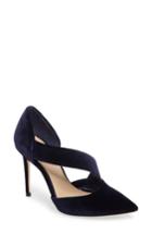 Women's Imagine By Vince Camuto Oya Asymmetrical Pointy Toe Pump M - Blue