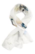 Women's Max Mara Grana Silk Scarf, Size - Beige