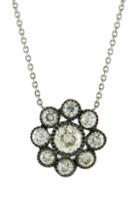 Women's Sethi Couture Old Mine Diamond Cluster Pendant Necklace