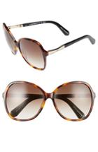 Women's Kate Spade New York Jolyn 58mm Sunglasses - Dark Havana/ Gold