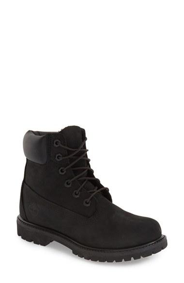 Women's Timberland '6 Inch Premium' Waterproof Boot M - Black