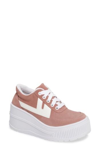 Women's Jeffrey Campbell Twenty-one Platform Sneaker Eu - Pink