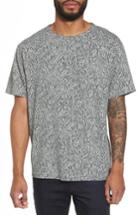 Men's Theory Palm Jacquard Crewneck T-shirt - White