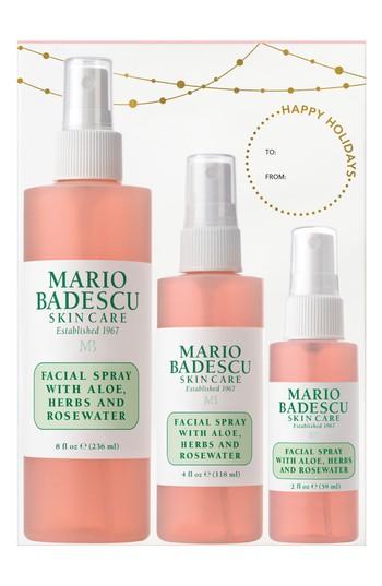 Mario Badescu Facial Spray With Aloe, Herbs & Rosewater Trio