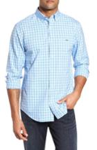 Men's Vineyard Vines Munroe Tucker Classic Fit Gingham Sport Shirt - Blue