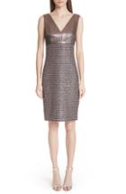 Women's St. John Collection Twisted Sequin Knit Dress