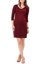 Women's Isabella Oliver Marlow Maternity Dress - Red