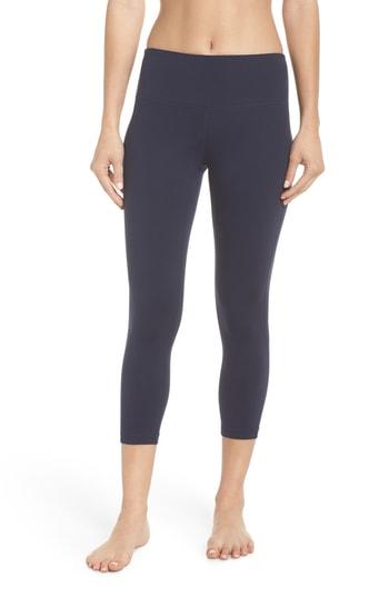 Women's Zella Live In Lite Crop Leggings, Size - Blue