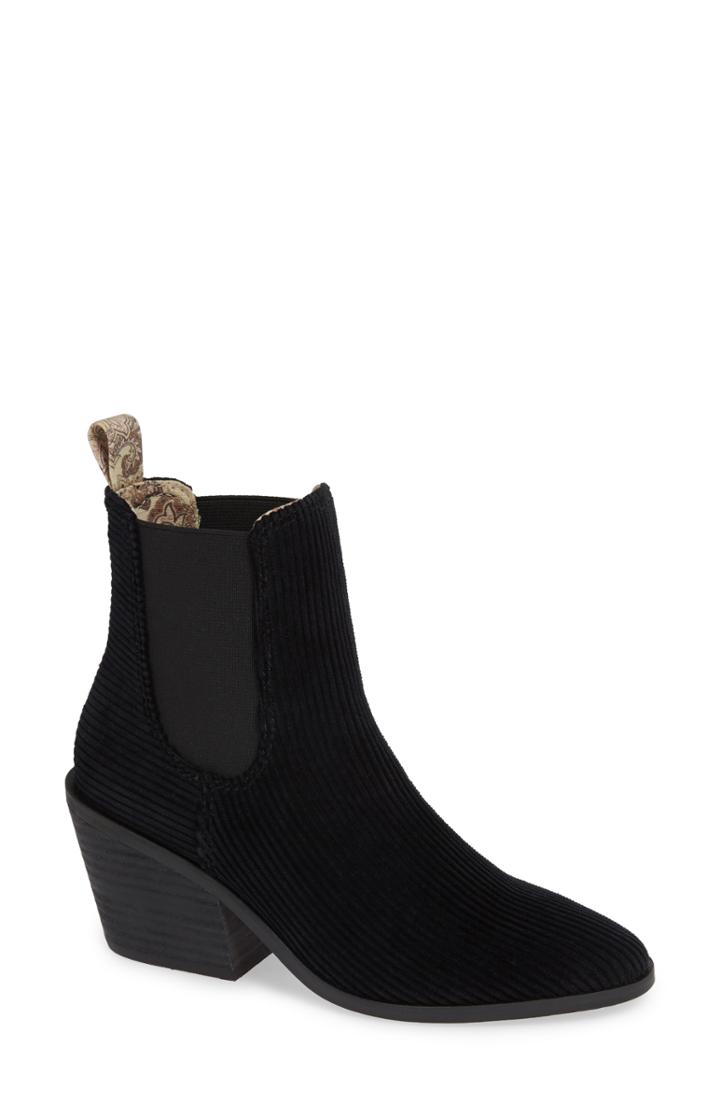 Women's Band Of Gypsies Shadow Chelsea Boot .5 M - Black