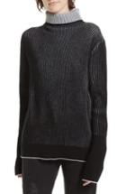 Women's La Ligne Aaa Turtleneck Cashmere Sweater - Black