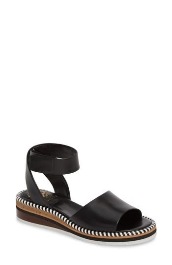 Women's Vince Camuto Mariena Ankle Strap Sandal M - Black