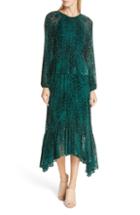 Women's A.l.c. Mahry Metallic Leopard Print Dress