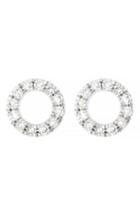 Women's Carriere Small Diamond Circle Earrings (nordstrom Exclusive)