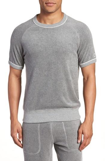 Men's Todd Snyder + Champion Short Sleeve Terry Sweatshirt - Grey