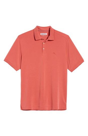 Men's Tommy Bahama Coastal Crest Polo - Orange