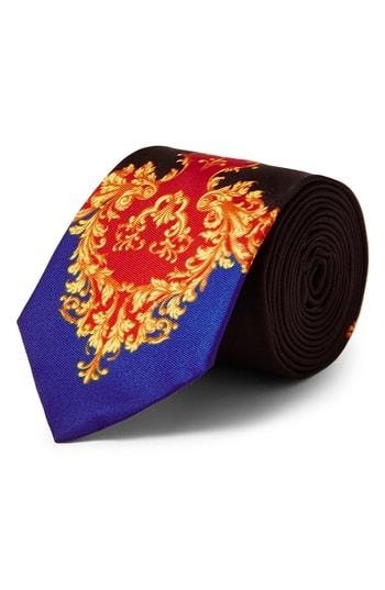 Men's Topman Baroque Print Tie