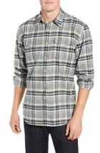 Men's Coastaoro Arungton Regular Fit Flannel Shirt - Grey