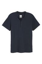 Men's Rag & Bone Standard Issue Henley T-shirt, Size - Blue
