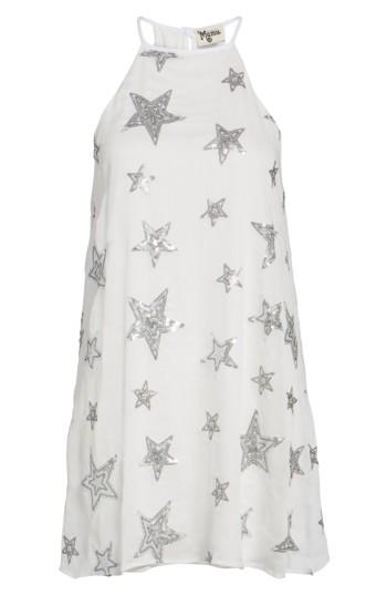Women's Show Me Your Mumu Gomez Embroidered Shift Dress - White