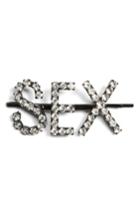 Ashley Williams Sex Crystal Bobby Pin, Size - Metallic