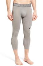 Men's Nike Hypercool Crop Training Tights, Size - Black