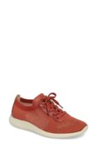 Women's Sofft Novella Sneaker M - Orange