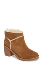 Women's Ugg Kasen Genuine Sheepskin Lined Bootie M - Brown