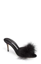 Women's Manolo Blahnik Lima Feather Slide Sandal