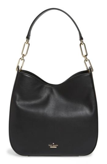 Kate Spade New York Robson Lane Sana Leather Shoulder Bag - Black