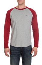 Men's Psycho Bunny Cobb Raglan T-shirt - Purple