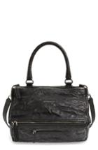 Givenchy 'medium Pepe Pandora' Leather Satchel - Black