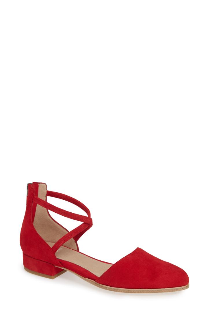 Women's Eileen Fisher Lynton Shoe M - Red