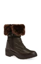 Women's Pajar Ventura Weatherproof Faux Fur Lined Boot -5.5us / 36eu - Brown