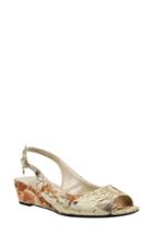 Women's J. Renee Alivia Slingback Sandal .5 B - Beige