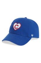 Women's '47 Courtney Clean-up Chicago Cubs Baseball Cap - Blue