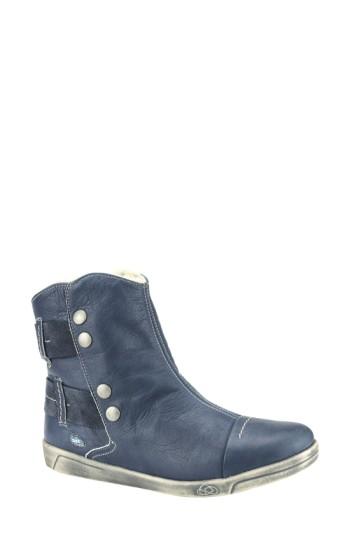 Women's Cloud 'aline' Faux Shearling Lined Bootie Us / 40eu - Blue