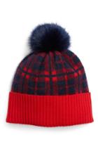 Women's Draper James Carolina Check Pompom Hat -