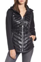 Women's Guess Insulated Anorak Jacket - Black