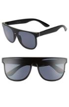 Women's Glance Eyewear 60mm Shield Sunglasses - Black
