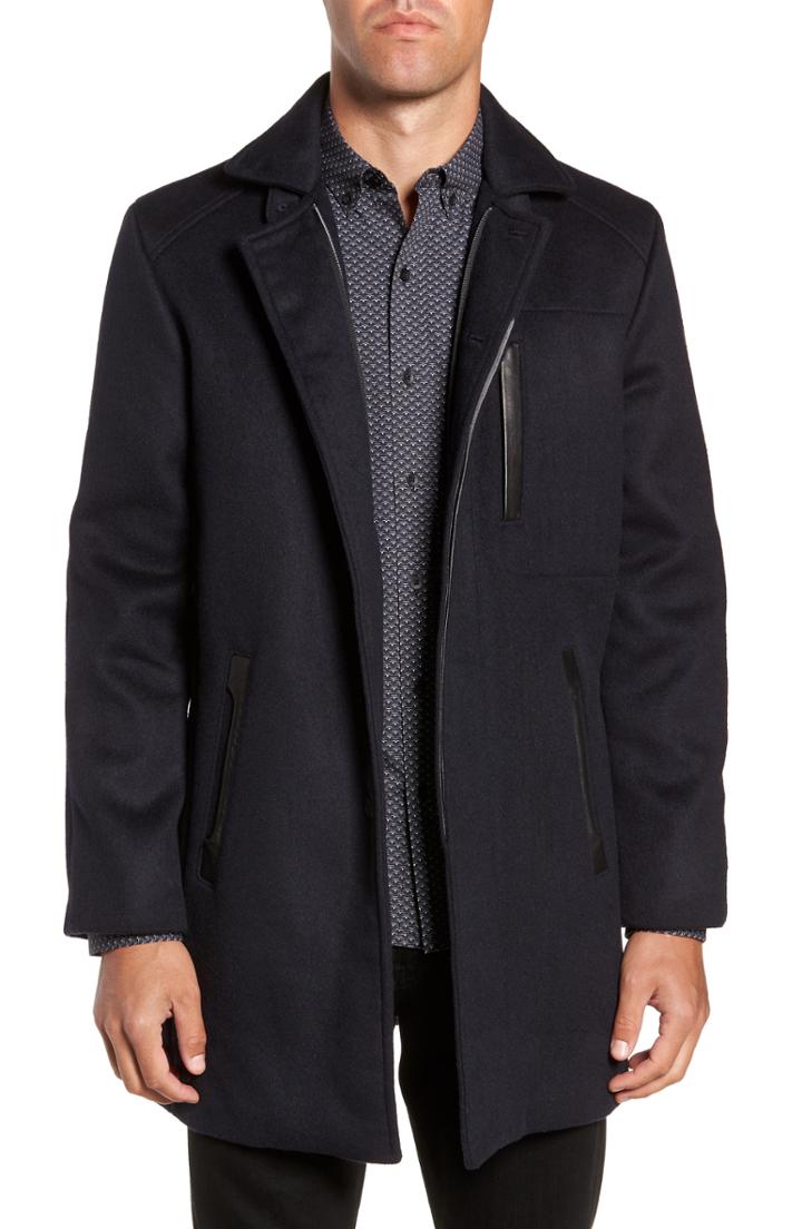 Men's W.r.k Kilo 3-in-1 Peacoat With Removable Quilted Jacket - Blue