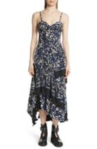 Women's 3.1 Phillip Lim Painted Dot Silk Midi Dress - Black