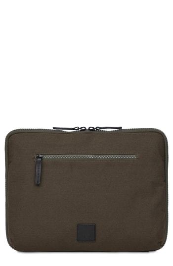 Men's Knomo London Fulham 12-inch Portfolio - Green