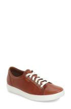 Women's Ecco 'soft 7' Cap Toe Sneaker -9.5us / 40eu - Brown