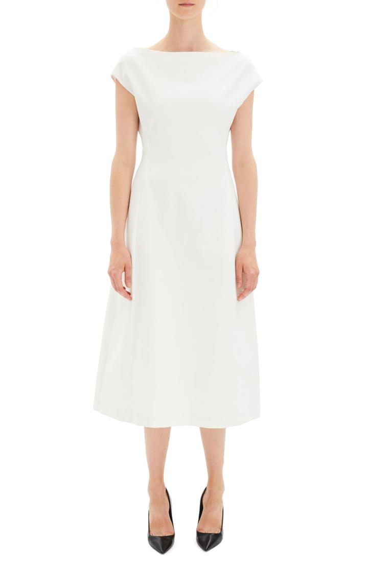 Women's Theory Tulip Dress - White