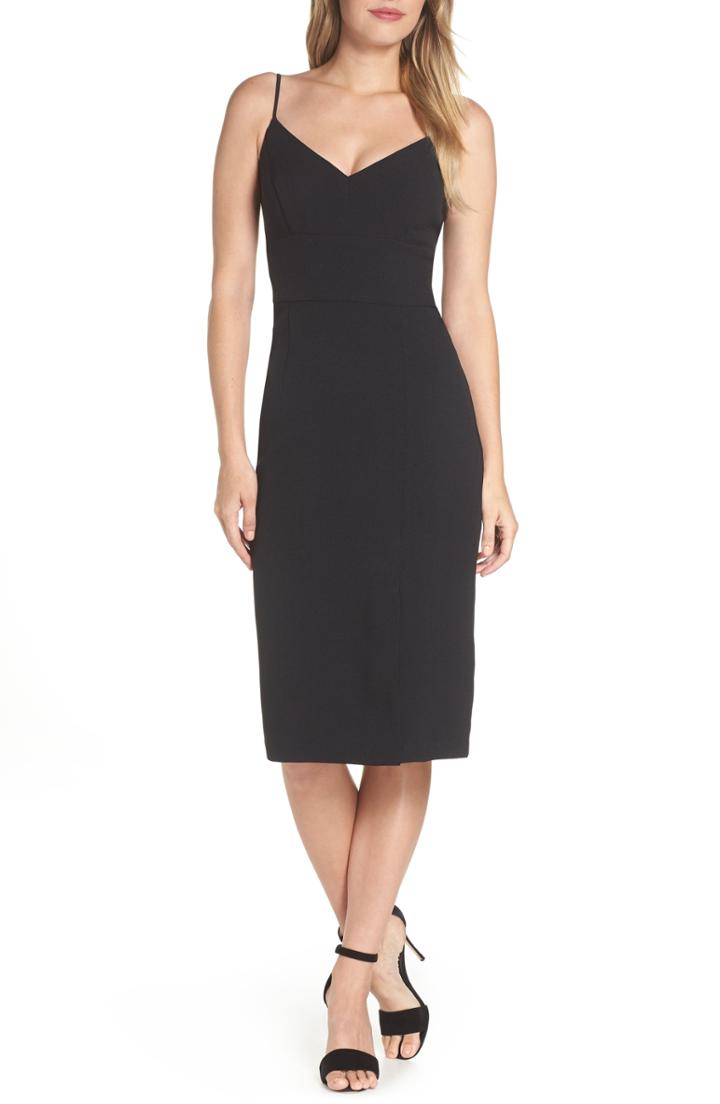Women's Eliza J Sleeveless Cocktail Dress - Black